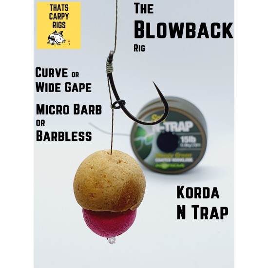 Blow on sale back rig